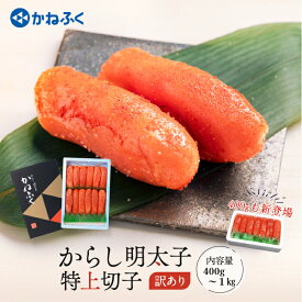 【ふるさと納税】【レビュー高評価】TVで紹介 総合1位獲得 明太子 かねふく 訳あり 400g 1kg 特上 切れ子 辛子明太子 小分け 切子 めんたいこ 魚介類 海鮮 魚卵 めんたいパーク わけあり 規格外 不揃い 傷 家庭用 有着色 冷凍 おかず ごはんのお供 人気 おすすめ ランキング