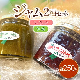 【ふるさと納税】ジャム2種セット【いちご・うめ】(AF119)