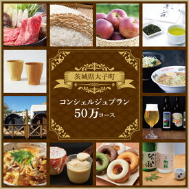 【ふるさと納税】大子町コンシェルジュプラン　寄附額50万円コース｜茨城県 大子町 コンシェルジュ 定期便 選べる 特別コース(CN001)