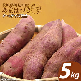 【ふるさと納税】【12月下旬より順次発送】さつまいも あまはづき5kg【甘藷 甘い さつま芋 サツマイモ 薩摩芋 茨城県産 茨城県 阿見町】(90-02)