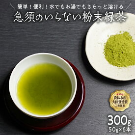 【ふるさと納税】 《簡単！便利！》急須のいらない粉末緑茶