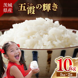 【ふるさと納税】【新米先行受付】令和7年産『五霞の輝き』精米 10kg(5kg×2袋) 出荷日に合わせて精米 - ブレンド米 米 コシヒカリ あきたこまち ミルキークイーン ひとめぼれ ゆめひたち あさひの夢 チヨニシキ ふくまる 家庭用 家計応援 訳あり 茨城県 五霞町