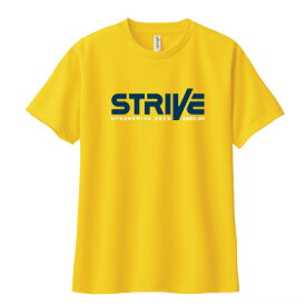 【ふるさと納税】宇都宮ブレックスの2023-24 スローガンTシャツ「STRIVE」(1)〈イエロー:150サイズ〉【1434827】