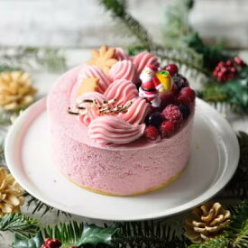 【ふるさと納税】＜栃木県＞Xmasジェラートケーキ(クリスマスアイスケーキ)※2025年12月上旬より順次発送予定※北海道・沖縄・離島・九州・山口県への配送不可