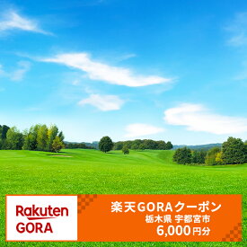 【ふるさと納税】栃木県 宇都宮市の対象ゴルフ場で使える 楽天GORAクーポン 寄付額20,000円 (クーポン6,000円)