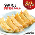 宇都宮餃子【宇都宮みんみん】餃子 30個入り【ぎょうざ ギョウザ ギョーザ 冷凍食品 冷凍餃子 惣菜 夜ご飯 おかず おつまみ 手軽 時短 お取り寄せ グルメ 送料無料 栃木県 宇都宮市】※配送不可地域：離島