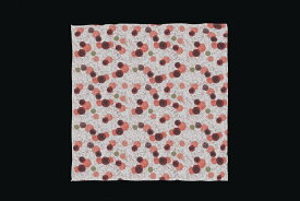 【ふるさと納税】銘仙デザイン風呂敷【風呂敷　プリント・蒸し上げ　山紫水明の地　足利の水を使って洗浄　縫製　銘仙　デザイン　カジュアルな印象　500mm × 500mm 栃木県 足利市 】 F7Z-357