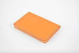 【ふるさと納税】栃木レザー使用｜約30枚収納 本革名刺入れ｜Card holder 01｜キャメル｜minca（全7色）