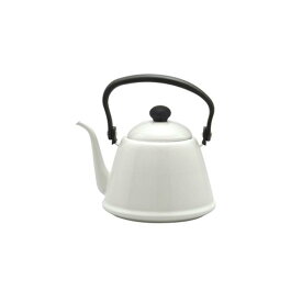 【ふるさと納税】野田琺瑯 ドリップケトル 2L （ホワイト／レッド）【クラフト 民芸 人気 おすすめ 】