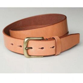 【ふるさと納税】【minca】栃木レザーの希少な「ハーネスレザー」使用の贅沢な1枚革のレザーベルト/タン(生成)/幅35mm　HL-B02/TAN【サイズをお選びください】【小物 ファッション 人気 おすすめ 】 | 雑貨 小物 ファッション 人気 おすすめ 送料無料