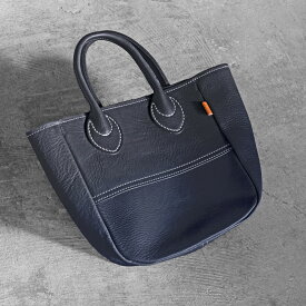 【ふるさと納税】栃木レザー使用｜ソフトな手触り 本革 小さめトートバッグ｜Tote bag 03 S｜ブラック｜minca（全6色）