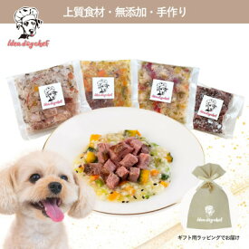 【ふるさと納税】【プレミアム・ドッグミールセットA】犬用ごはん 無添加 手作り Idea dog chef【配送不可地域：離島】【1660608】