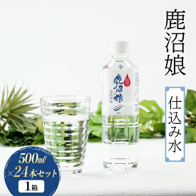 【ふるさと納税】水 鹿沼娘 仕込み水 500ml ×24本セット 1箱 古峯神社 お酒 仕込み 飲料水 セット プレゼント ギフト 贈り物 地産地消 鹿沼市 栃木県