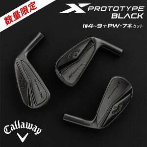 yӂ邳Ɣ[ŁzyIׂ^CvzLEFC X PROTOTYPE BLACK ACA 7{Zbg StNu b callaway DGEXS200 MID115S200 MODUS105 S NS950NEO S