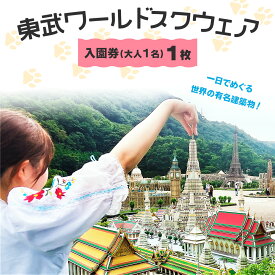 【ふるさと納税】東武ワールドスクウェア 入園券(大人1名)｜旅行 観光 チケット 入場券 テーマパーク 日光市 鬼怒川温泉 夏休み 紅葉 [0342]