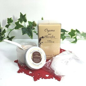 【ふるさと納税】「OYAMAの雫」洗顔石鹸　　ハトムギエキス&ハトムギ末配合　80g【1098475】