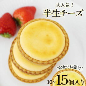 【ふるさと納税】半生チーズ 選べる 10個 15個 | チーズケーキ スイーツ チーズ プレゼント 洋菓子 贈答用 お取り寄せ 誕生日 記念日 お土産 内祝い 出産祝い 美味しい 甘い 濃厚 とろける 幸せ 人気 栃木県 真岡市 送料無料