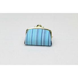 【ふるさと納税】真岡木綿「くし形小銭入れ」（3色よりお選びください） | 栃木県 伝統工芸品 織物 財布 小銭入れ 手作り 贈答 贈り物 ギフト 小物 | クラフト 民芸 織物 人気 おすすめ 送料無料