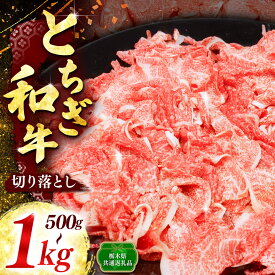【ふるさと納税】[選べるグラム数]【とちぎ和牛】とちぎ和牛切り落とし 500g 1kg入り｜数量限定 和牛 牛肉 国産牛 国産 ブランド牛 お肉 切り落とし 切落し 上品 アレンジ 美味しい 料理 主婦 とちぎ 栃木県 矢板市