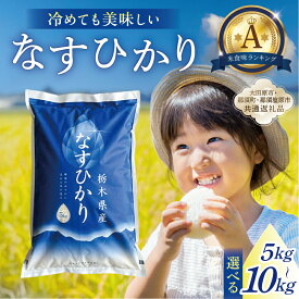 【ふるさと納税】【選べるkg数】【大田原市・那須塩原市・那須町共通返礼品】＜米＞令和7年産 栃木県産 なすひかり JAなすの産地直送 栃木県 那須塩原市 お米 ご飯 おにぎり 大粒 食品 国産 お取り寄せ グルメ 送料無料