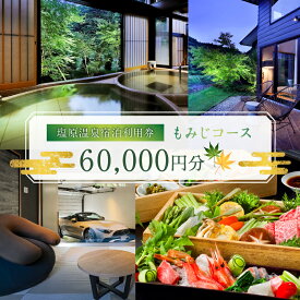 【ふるさと納税】塩原温泉・宿泊利用券(もみじコース・60,000円分) 栃木県 那須塩原市 温泉 宿泊券 利用券 チケット 那須塩原 栃木 宿泊 連泊 旅行 お出かけ 送料無料