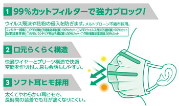 ハイパーブロックマスク中・高学年用5枚×6パック