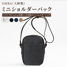 【ふるさと納税】【選べるカラー】ミニショルダーバック