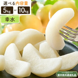【ふるさと納税】N01 梨 なし 幸水 約 5kg or 約 10kgフルーツ 先行予約 矢畑むらづくり組合《7月下旬-8月中旬頃出荷》 栃木県 【栃木県共通返礼品　栃木県産】【配送不可地域あり】(離島)