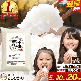 【ふるさと納税】【限定寄附額】米 コシヒカリ 無洗米 野木町 人気ランキング 1位 定期便 隔月 白米 5kg 10kg 20kg 栃木 ふるさと米 栃木県 野木町 米 精米 お米 おこめ 銘柄米 3ヶ月 ~ 12ヶ月《出荷時期をお選びください》《定期 翌月より出荷開始》【栃木県共通返礼品】