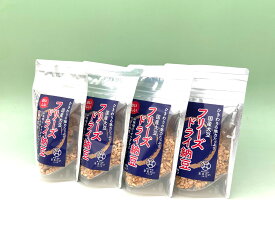 【ふるさと納税】フリーズドライ納豆（国産ひきわり）4個入り｜ 納豆 大豆 フリーズドライ まるだい