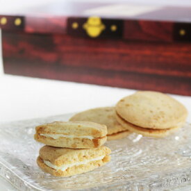 【ふるさと納税】赤城山麓　徳川埋蔵金　サブレサンド　12個入【1566366】