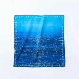 【ふるさと納税】【ezu】handkerchief /no.006◆大判コットン100%【1727549】
