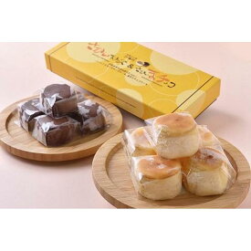【ふるさと納税】生乳のミルキーな風味！一口チーズ＆チョコケーキ10個