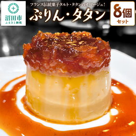 【ふるさと納税】ぷりん・タタン 120g×8個 洋生菓子