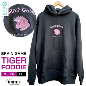 yӂ邳Ɣ[ŁzBRAIN GAME TIGER FOODIE p[v^CK[ hJ ^ sizeXXL FUNH[UNITE9
