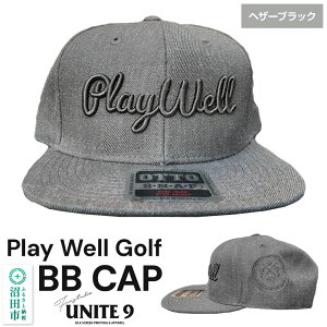 yӂ邳Ɣ[ŁzPlay Well Golf BB CAP wU[ubN t[TCY FUNH[UNITE9
