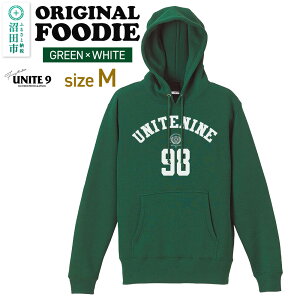 yӂ邳Ɣ[ŁzORIGINAL FOODIE GREEN×WHITE ^ M FUNH[UNITE9