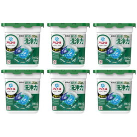 【ふるさと納税】P&G　アリエール　ジェルボールプロ部屋干し用本体(11個入)6個セット【1491063】