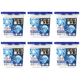【ふるさと納税】P&G　アリエールジェルボールプロ　本体(11個入り)×6個_ アリエール 洗剤 ジェルボール 本体 洗濯 洗浄 消臭 抗菌 部屋干し 人気 おすすめ 送料無料 P&G 【1591402】