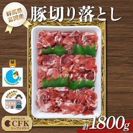 【ふるさと納税】 富岡産豚切り落とし 豚肉 ポーク 肉 F21E-536