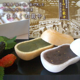 【ふるさと納税】桑の実(どどめ)と桑の葉もなか まゆくわ最中 計20個入(桑の葉餡×12個、桑の実餡×8個) 銘菓 モナカ 最中 もなか まゆ菓優 田島屋 桑の実 桑の葉 桑 ご当地 お菓子 和菓子 お茶菓子 食品 F20E-123