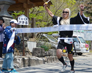 【ふるさと納税】No.160安政遠足侍マラソン大会先行エントリー権A峠コース10名限定