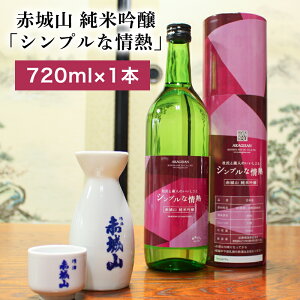 【ふるさと納税】【241】 赤城山 純米吟醸「シンプルな情熱」