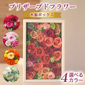 【ふるさと納税】【a092】プリザーブドフラワーアレンジ(額装）大