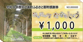 【ふるさと納税】中之条町ふるさと寄附感謝券3000円分