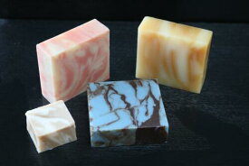 【ふるさと納税】クレイソープ・はちみつレモン石けん・チョコミントソープ・お試し女優石鹸のセット