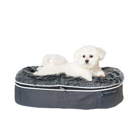 【ふるさと納税】【アンビエントラウンジジャパン】犬ペットラウンジ Low グレー・ウルフグレー（Sサイズ）※体重10kg未満の小型犬向け