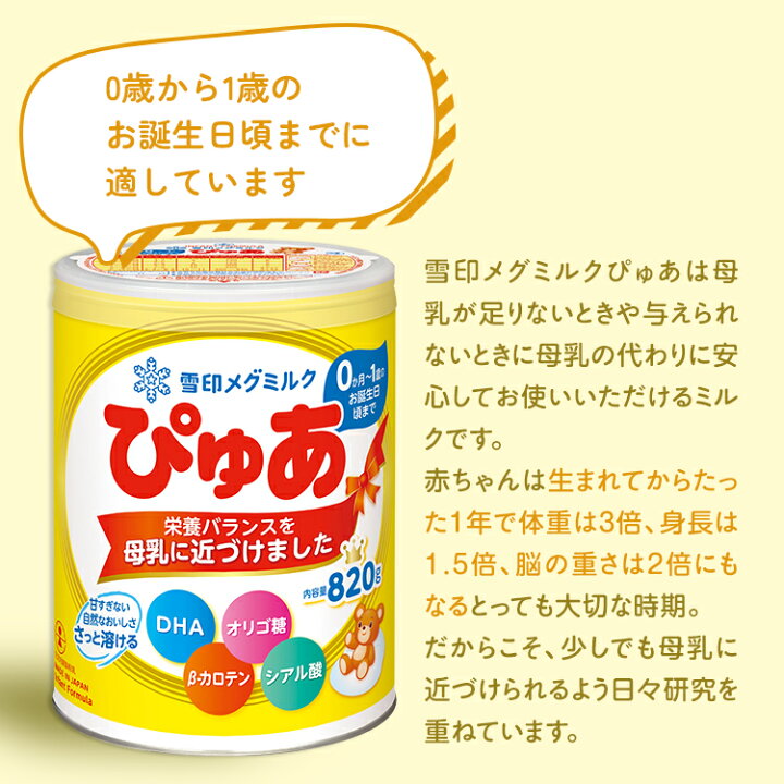 楽天市場】【ふるさと納税】【選べる内容量】粉ミルク 雪印メグミルク 
