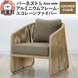 �y�ӂ邳�Ɣ[�Łz�֎q �o�[�l�X�g LOUNGE CHAIR �A���~�j�E���t���[�� �G�R���[���t�@�C�o�[