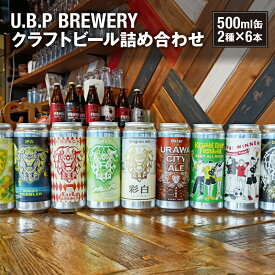 【ふるさと納税】U.B.P BREWERY クラフトビール詰め合わせ　2種×6本【11100-1950】